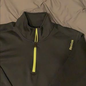 Reebok quarter zip workout sweater